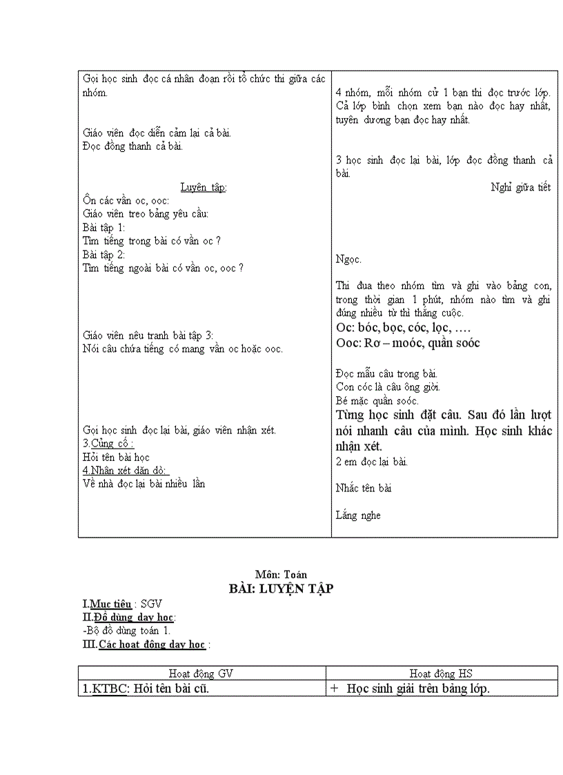 image for page Giao an lop 1 tuan 29 CKT