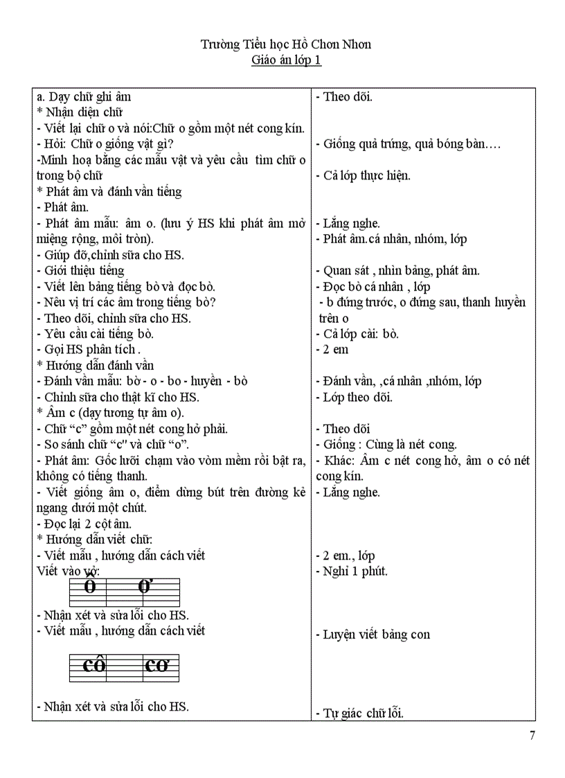 image for page Giao an lop 1 tuan 3