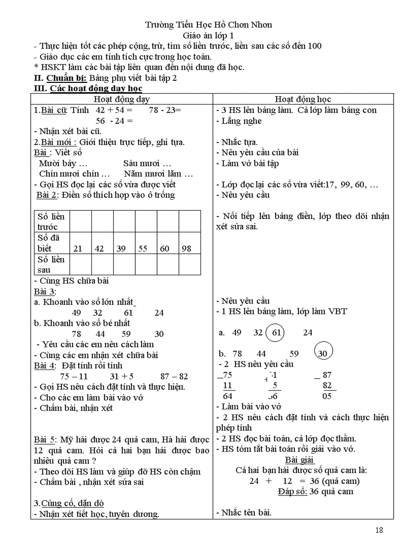 image for page Giao an lop 1 tuan 33 CKT