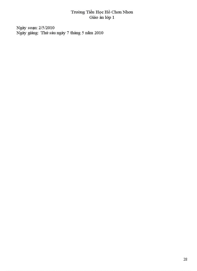 image for page Giao an lop 1 tuan 33 CKT