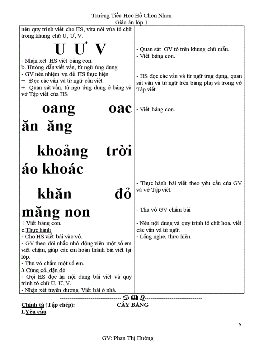image for page Giao an lop 1 tuan 33