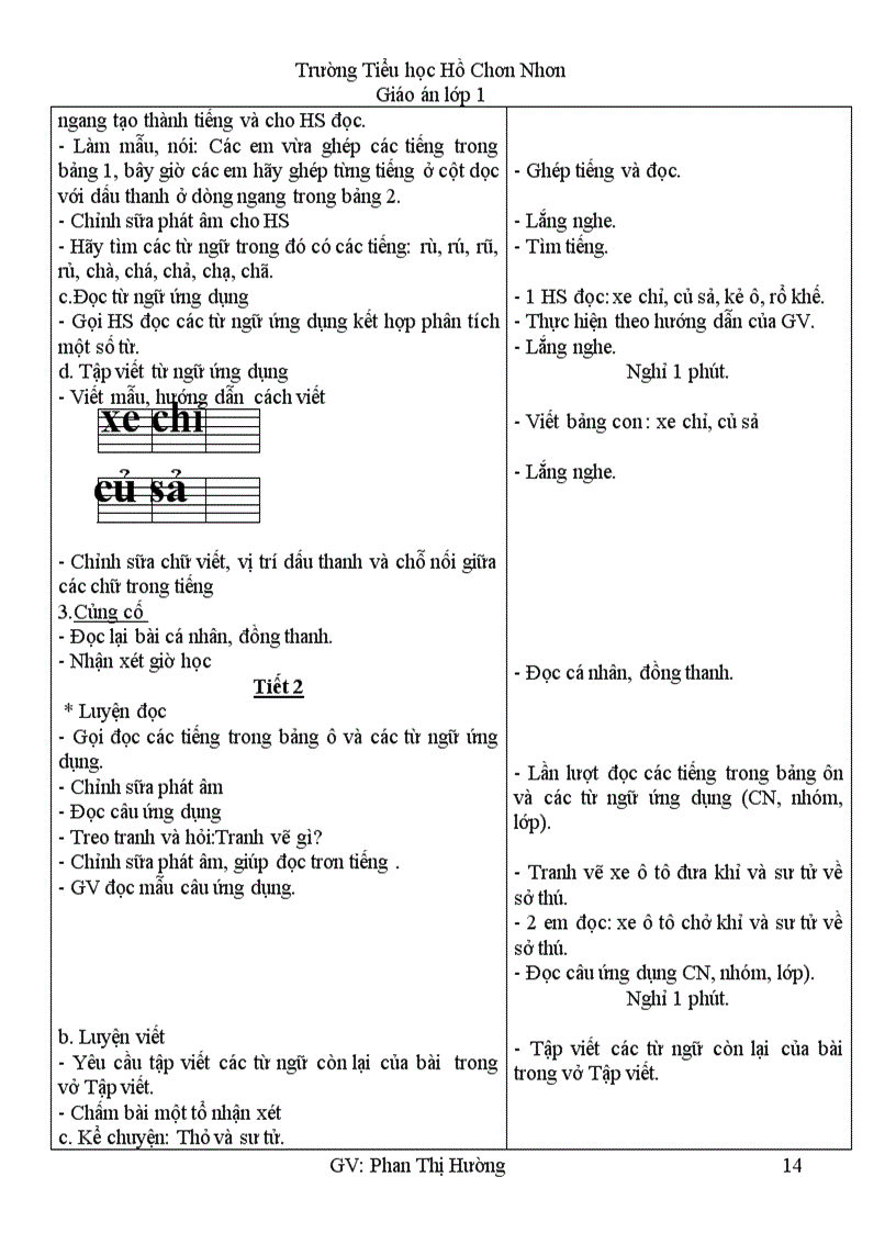 image for page Giao an lop 1 tuan 5