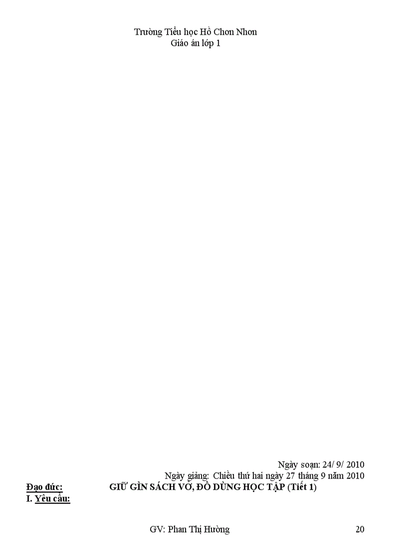 image for page Giao an lop 1 tuan 5