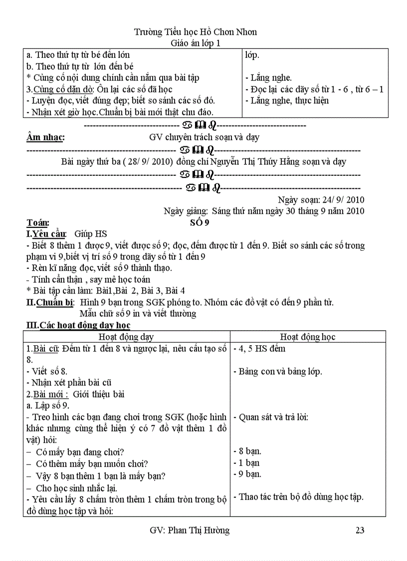 image for page Giao an lop 1 tuan 5