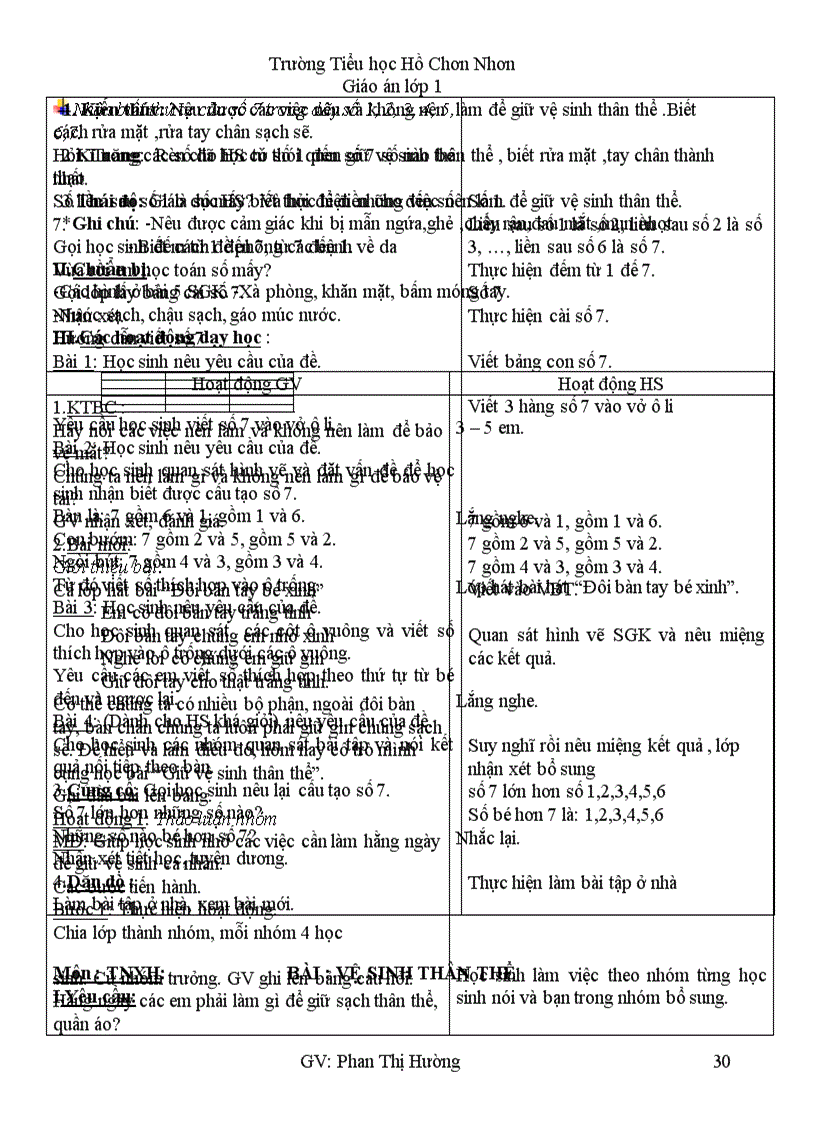 image for page Giao an lop 1 tuan 5