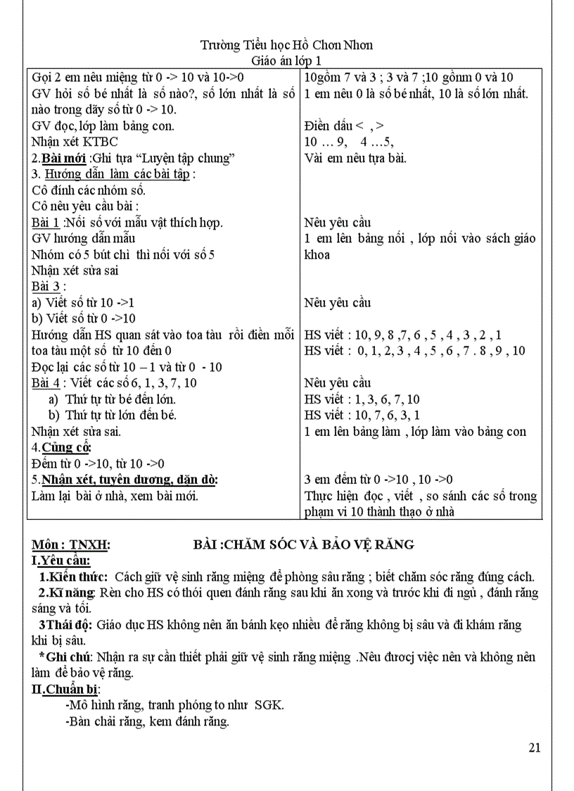 image for page Giao an lop 1 tuan 6