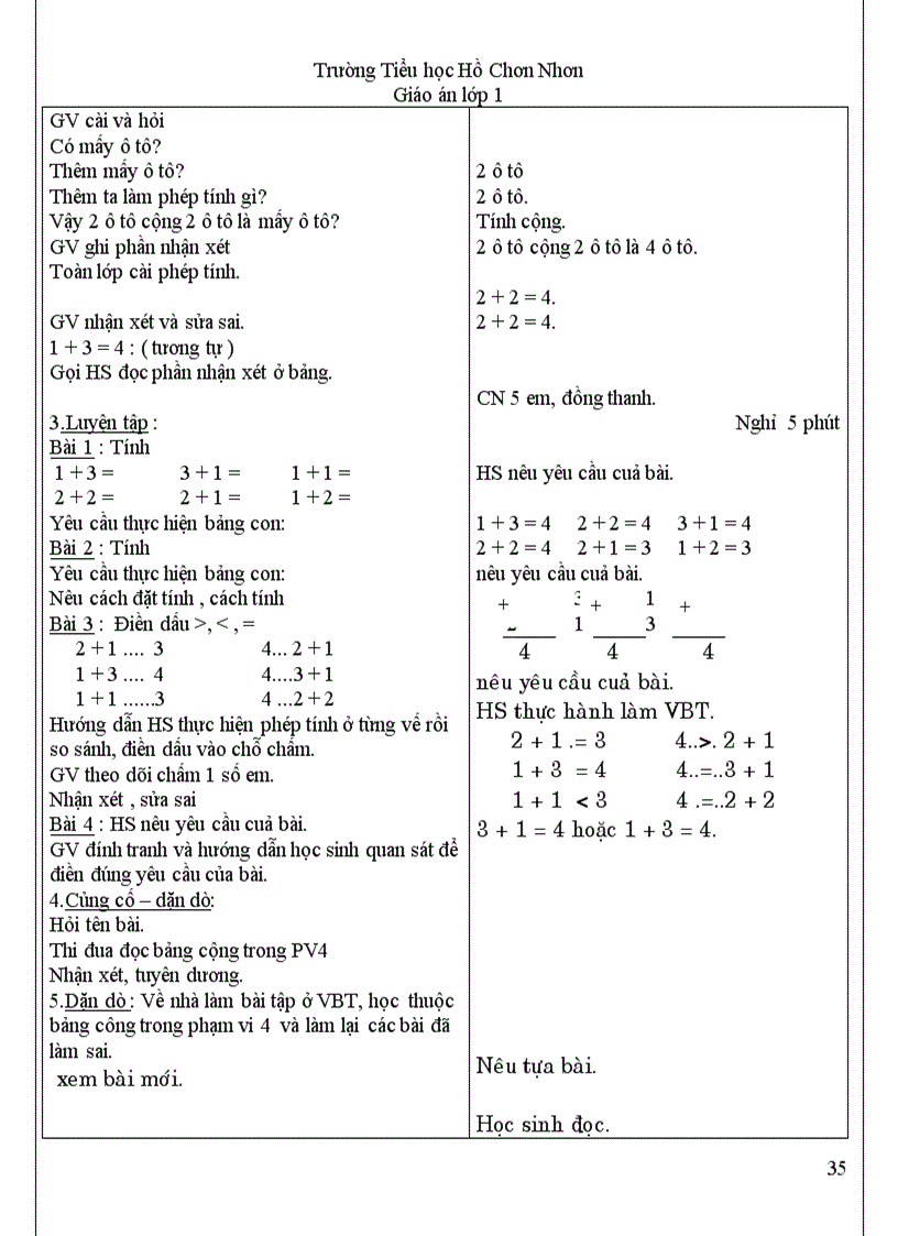 image for page Giao an lop 1 tuan 6