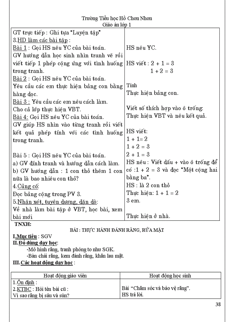 image for page Giao an lop 1 tuan 6