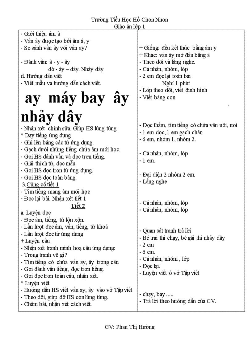 image for page Giao an lop 1 tuan 9