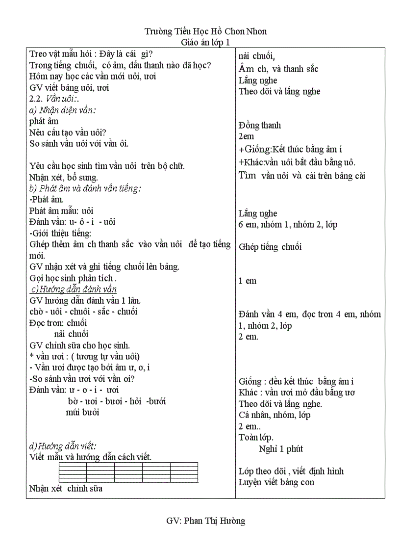 image for page Giao an lop 1 tuan 9