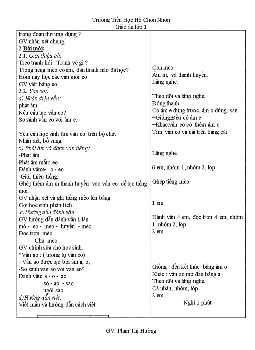 image for page Giao an lop 1 tuan 9