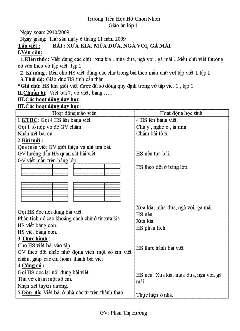 image for page Giao an lop 1 tuan 9