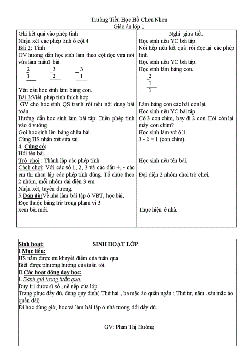 image for page Giao an lop 1 tuan 9