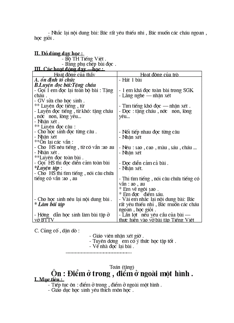 image for page Giáo án lớp 1Q 5