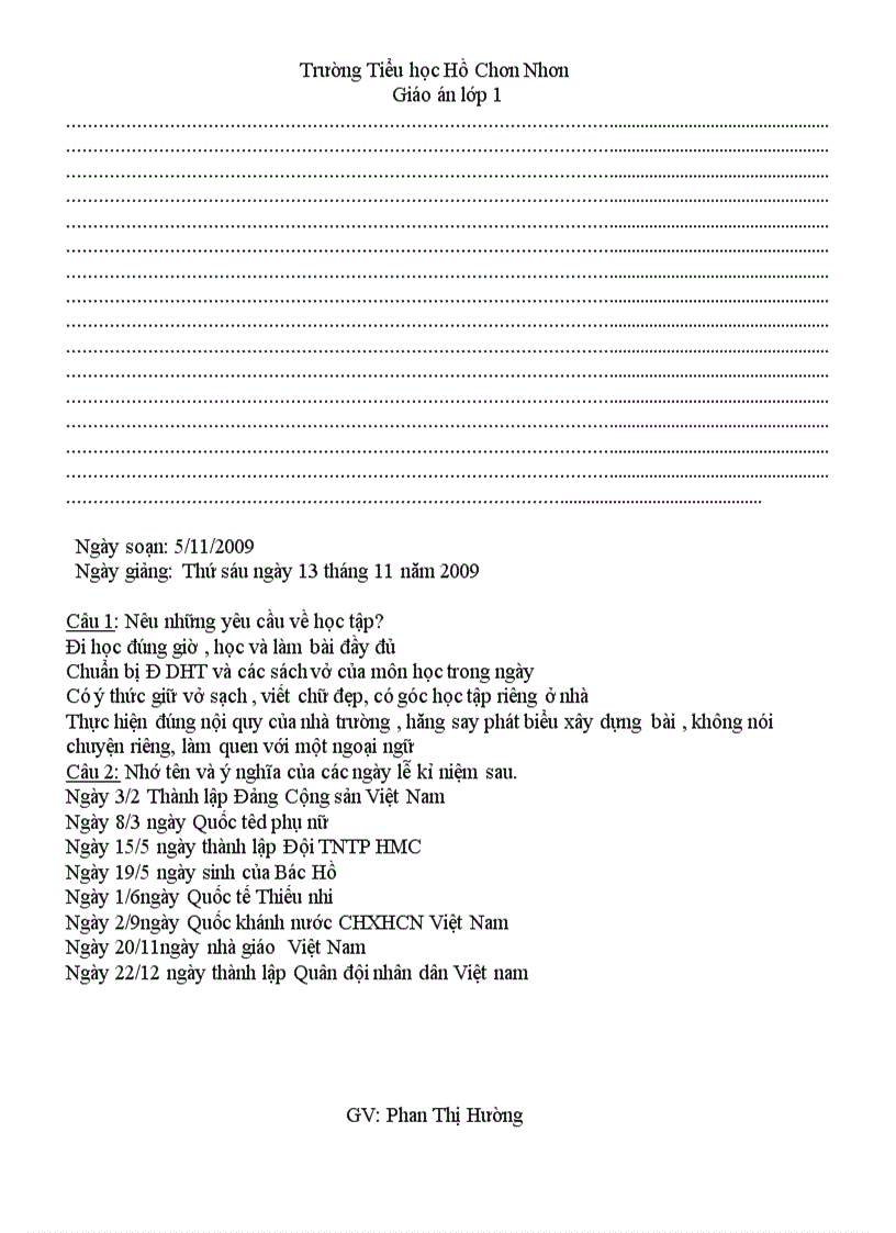 image for page Giao an lop 1tuan 10