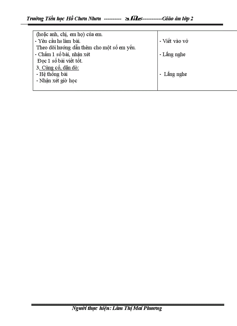 image for page Giáo án lớp 2 T 15