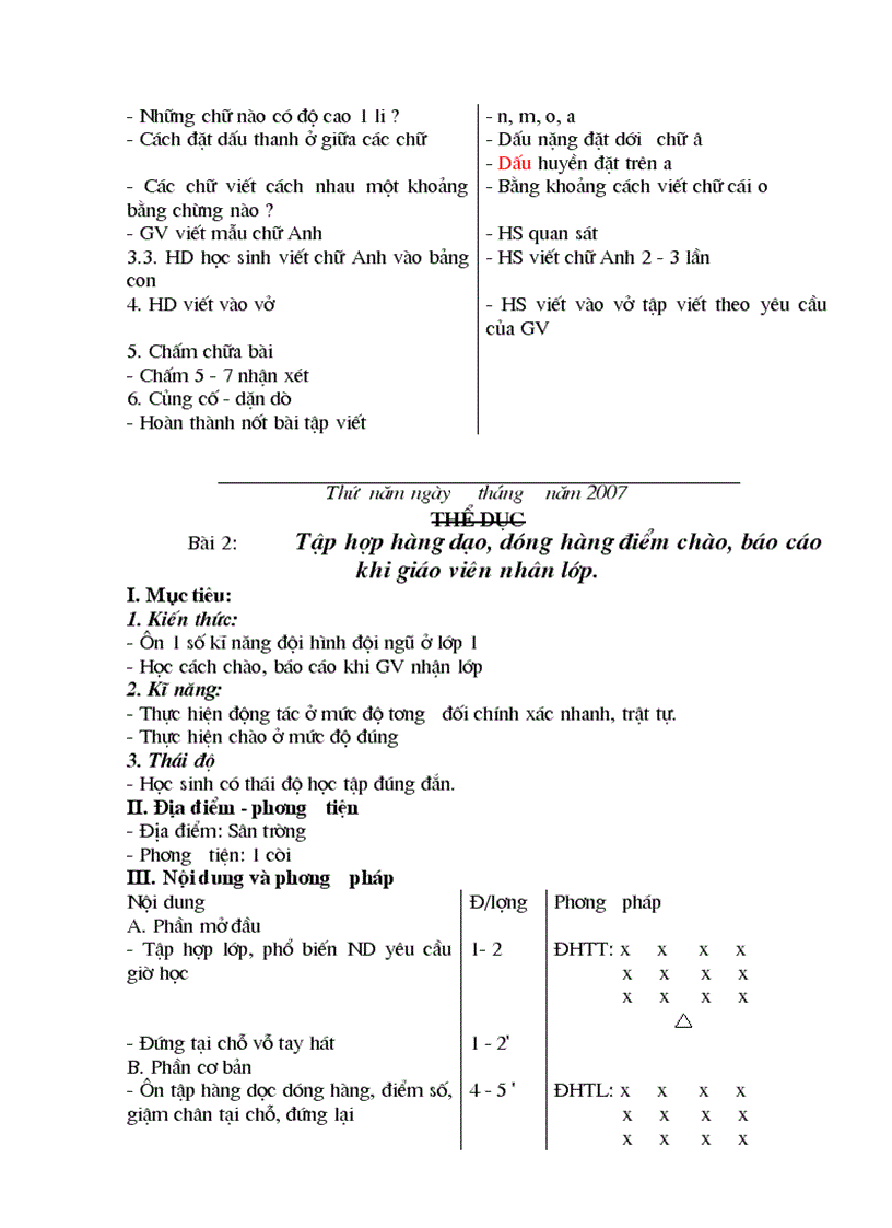 image for page Giao an lop 2 tuan 1