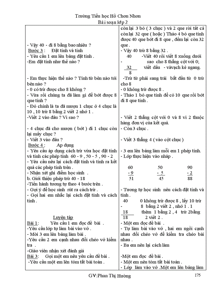 image for page Giáo án lớp 2 tuần 10 CKT