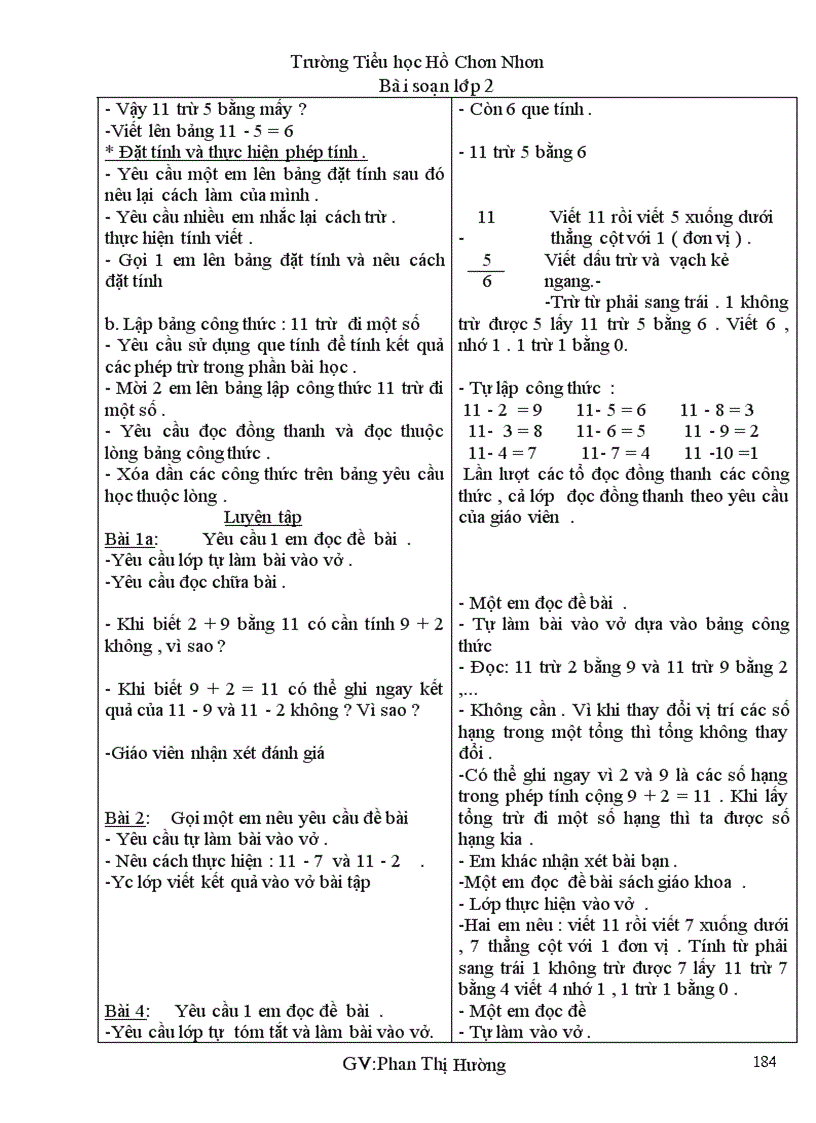 image for page Giáo án lớp 2 tuần 10 CKT