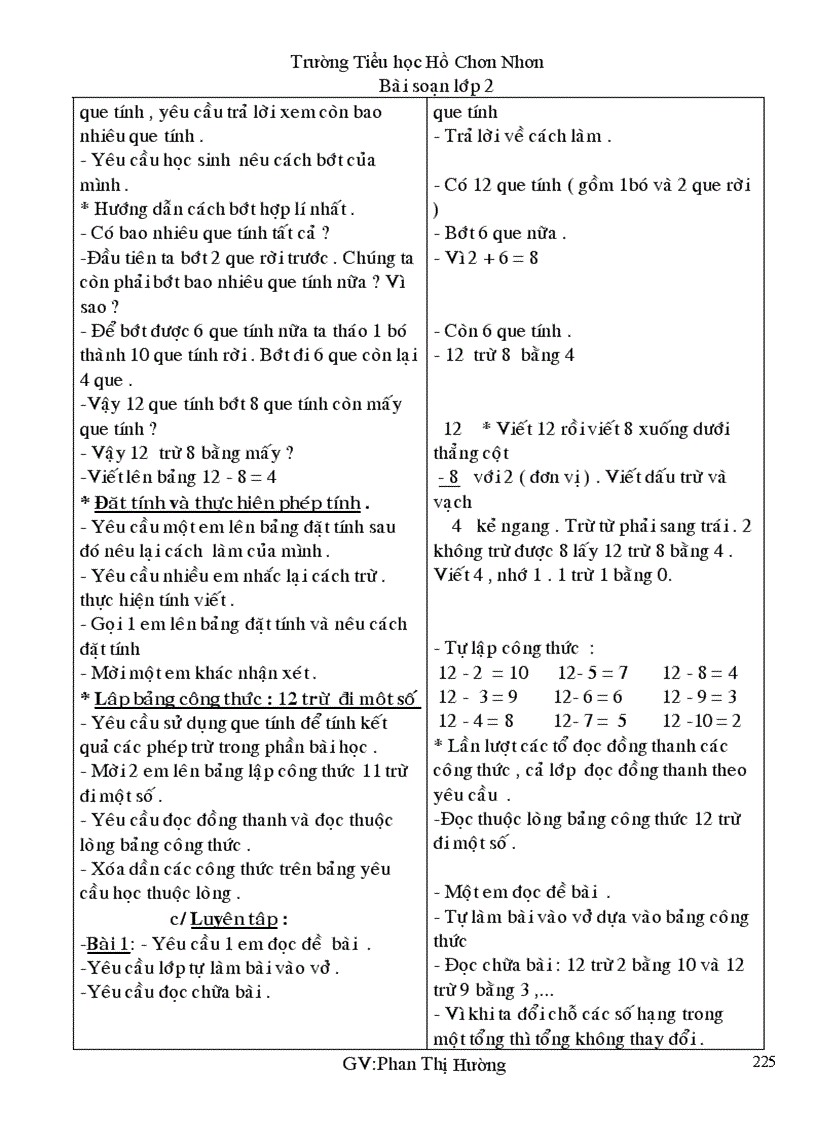 image for page Giáo án lớp 2 tuần 10 CKT