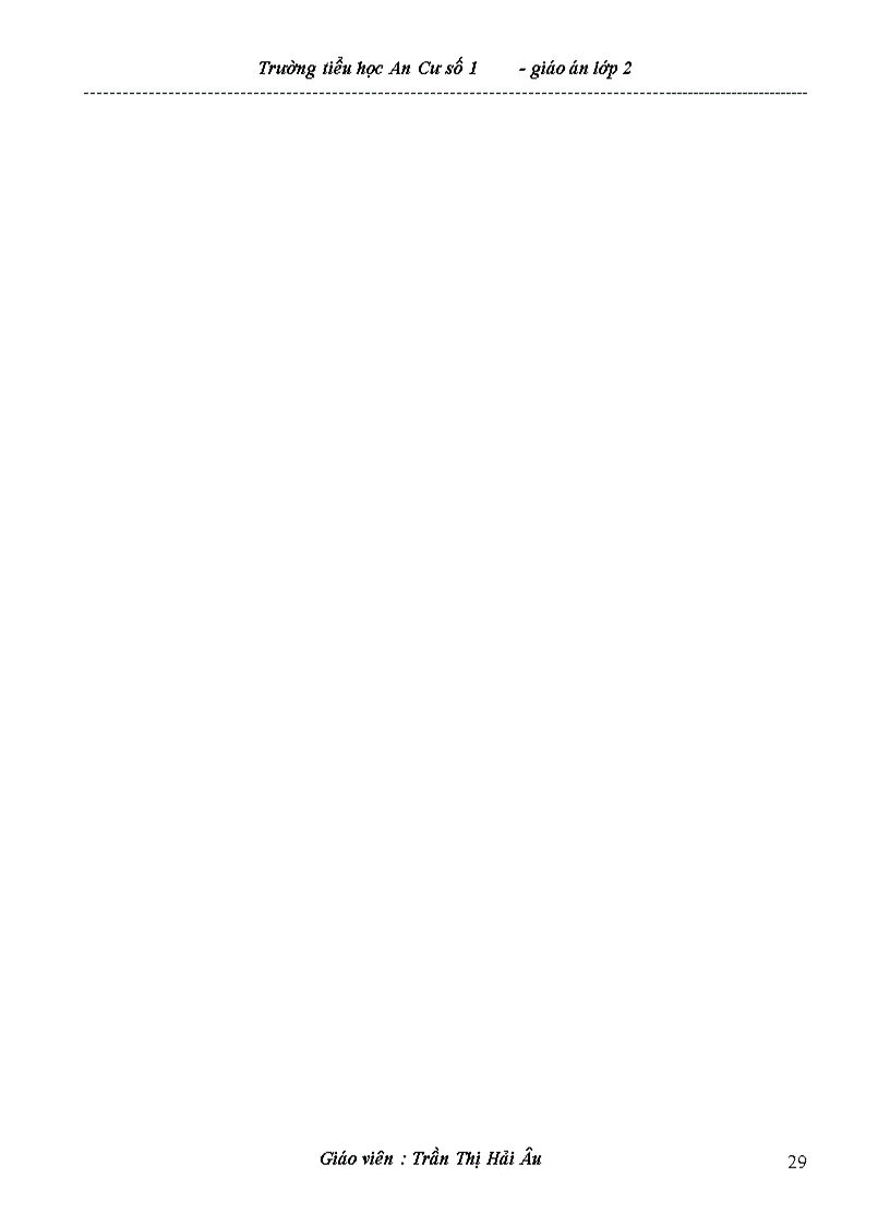 image for page Giáo án lớp 2 tuần 12 chuẩn