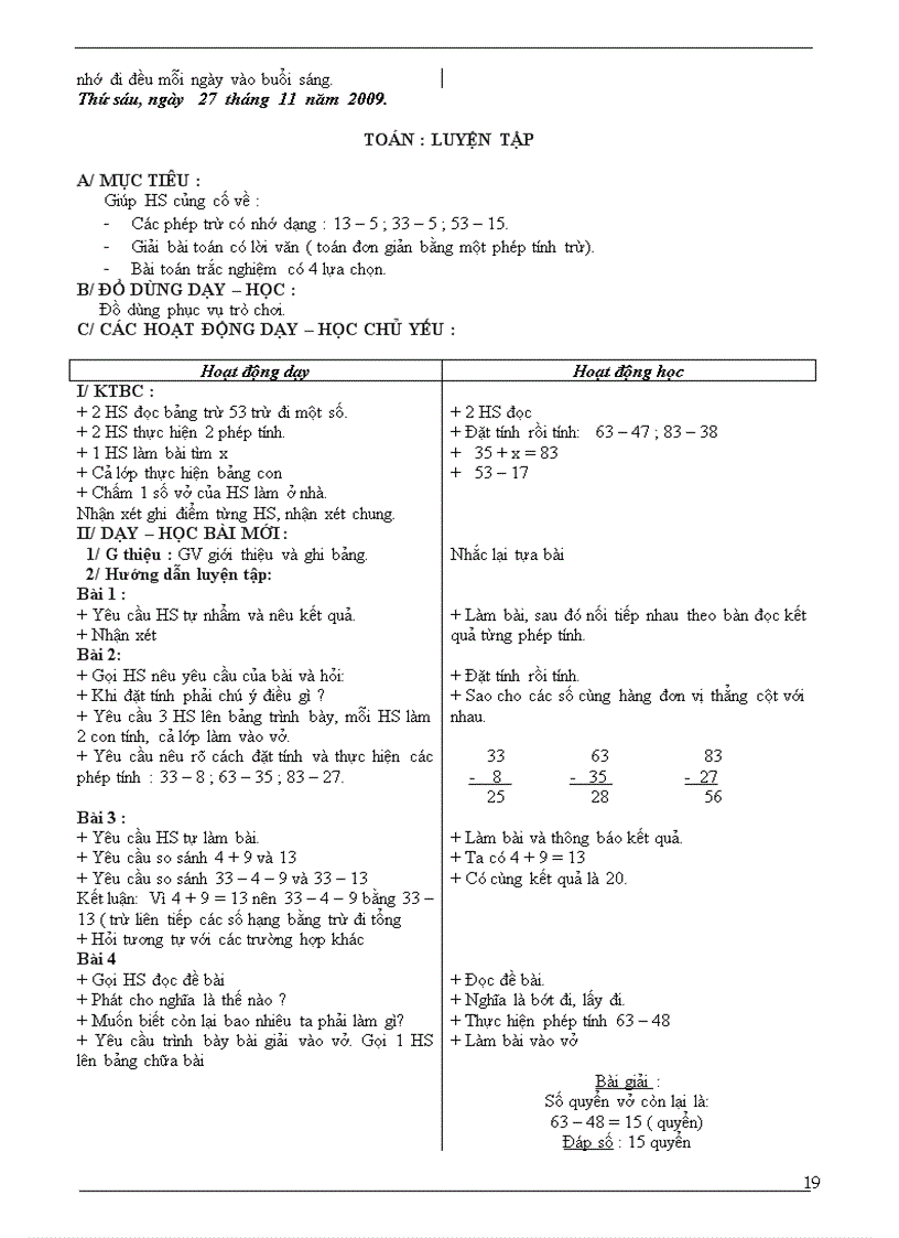 image for page Giáo án lớp 2 tuần 12