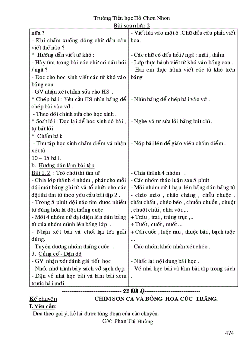 image for page Giao an lop 2 tuan 21 CKT