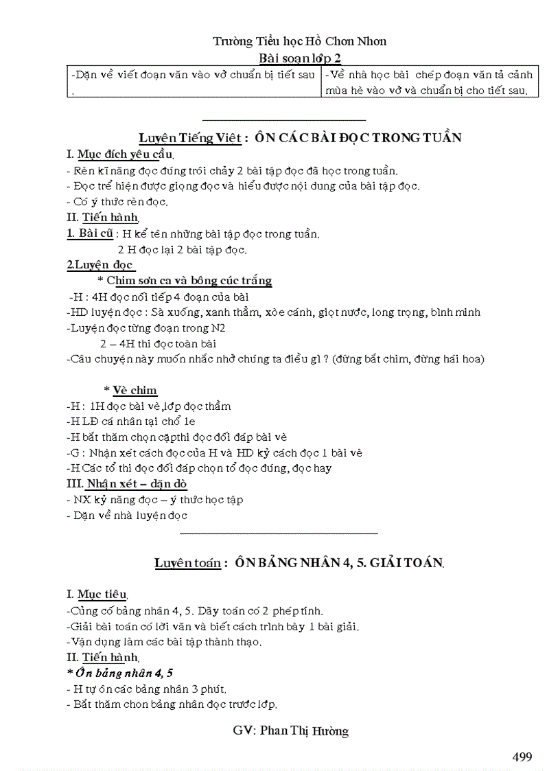 image for page Giao an lop 2 tuan 21 CKT