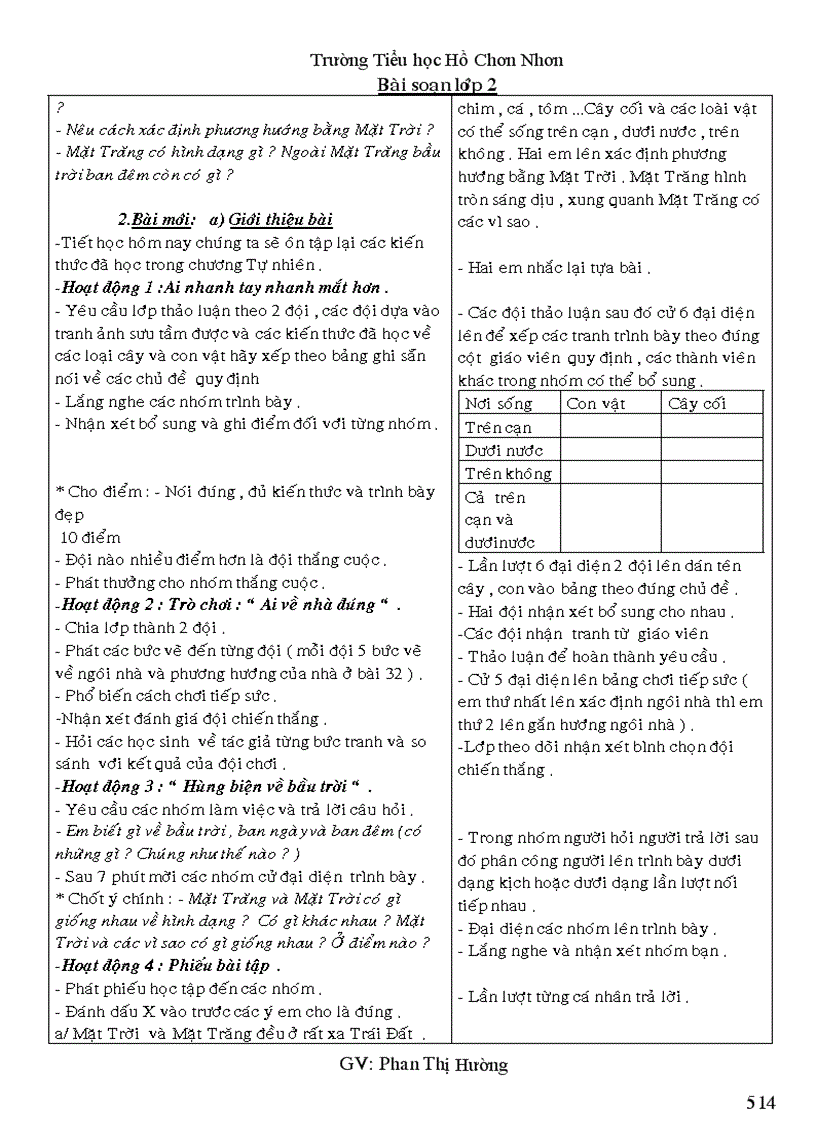 image for page Giao an lop 2 tuan 21 CKT