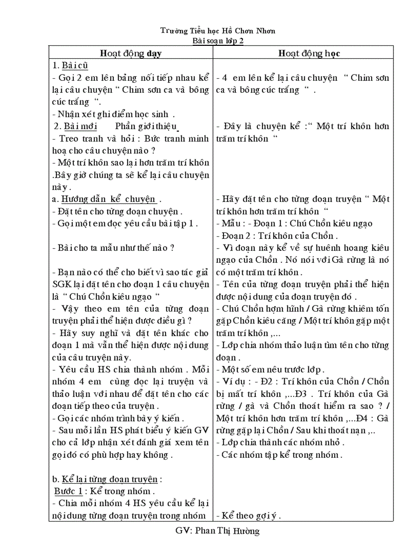 image for page Giao an lop 2 tuan 22 CKT