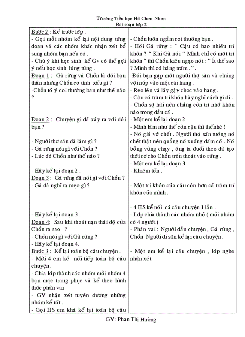 image for page Giao an lop 2 tuan 22 CKT