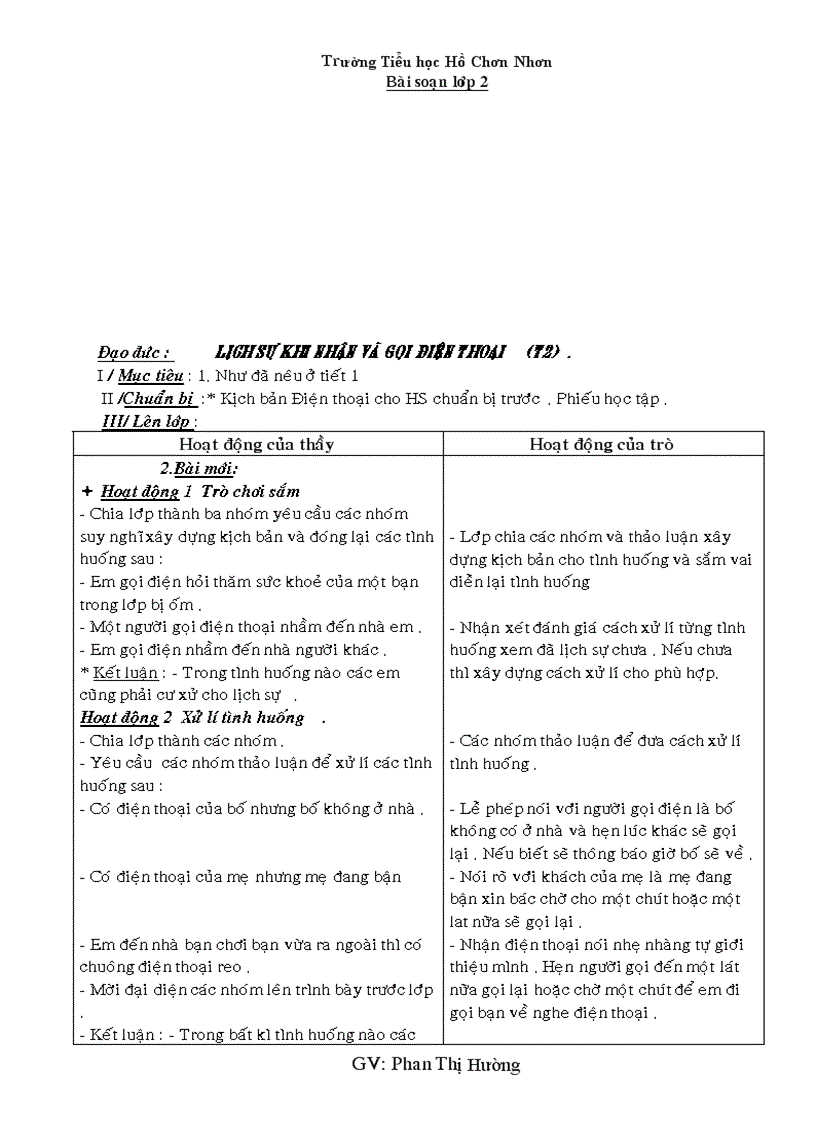 image for page Giao an lop 2 tuan 22 CKT