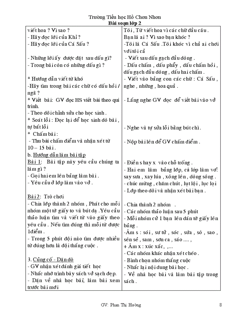 image for page Giao an lop 2 tuan 24 CKT