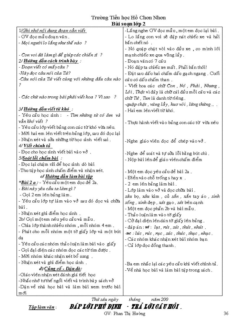 image for page Giao an lop 2 tuan 24 CKT