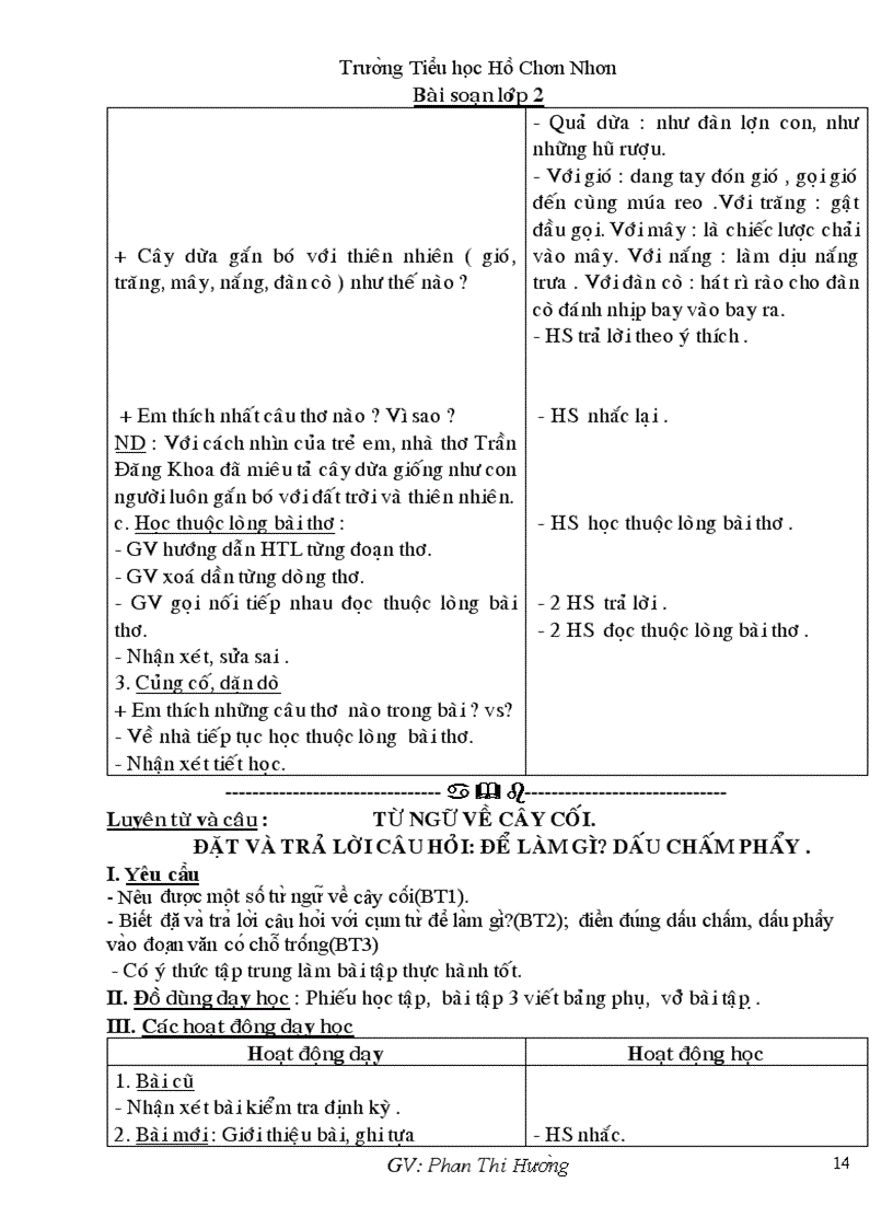 image for page Giao an lop 2 tuan 28 CKT