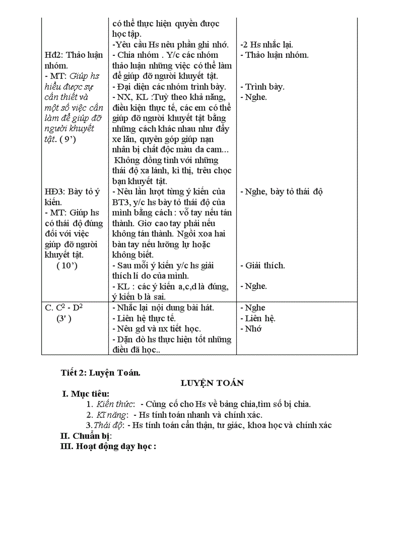 image for page Giao an lop 2 tuan 28