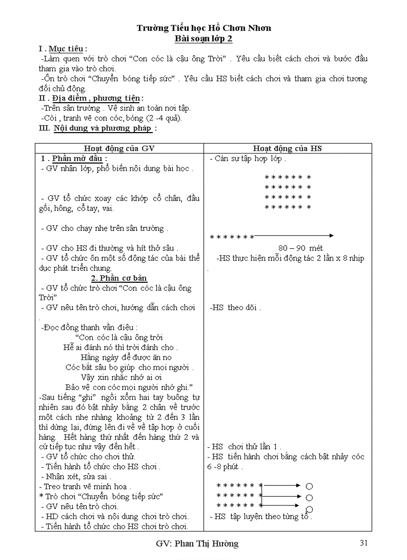 image for page Giao an lop 2 tuan 29 CKT