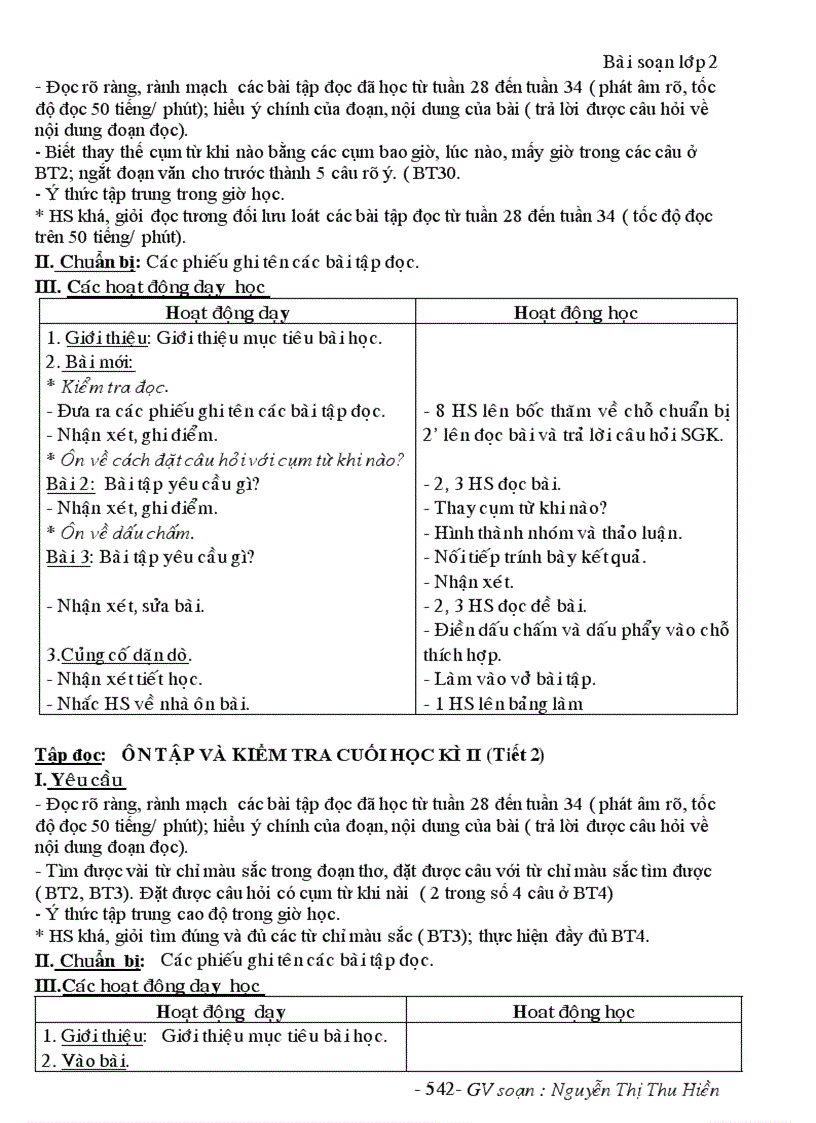 image for page Giao an lop 2 tuan 35 s