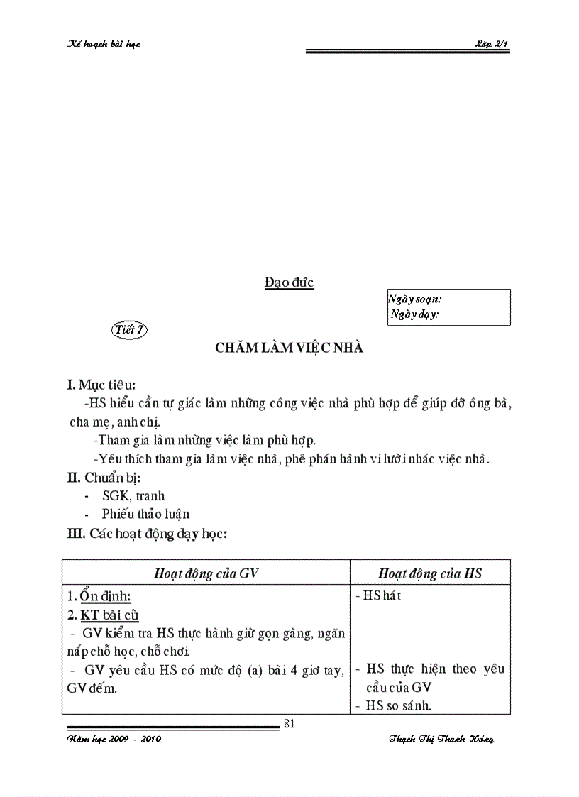 image for page Giáo án lớp 2 tuần 5 8