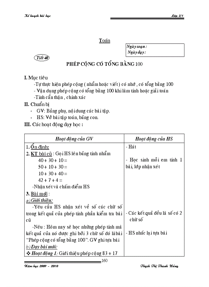 image for page Giáo án lớp 2 tuần 5 8