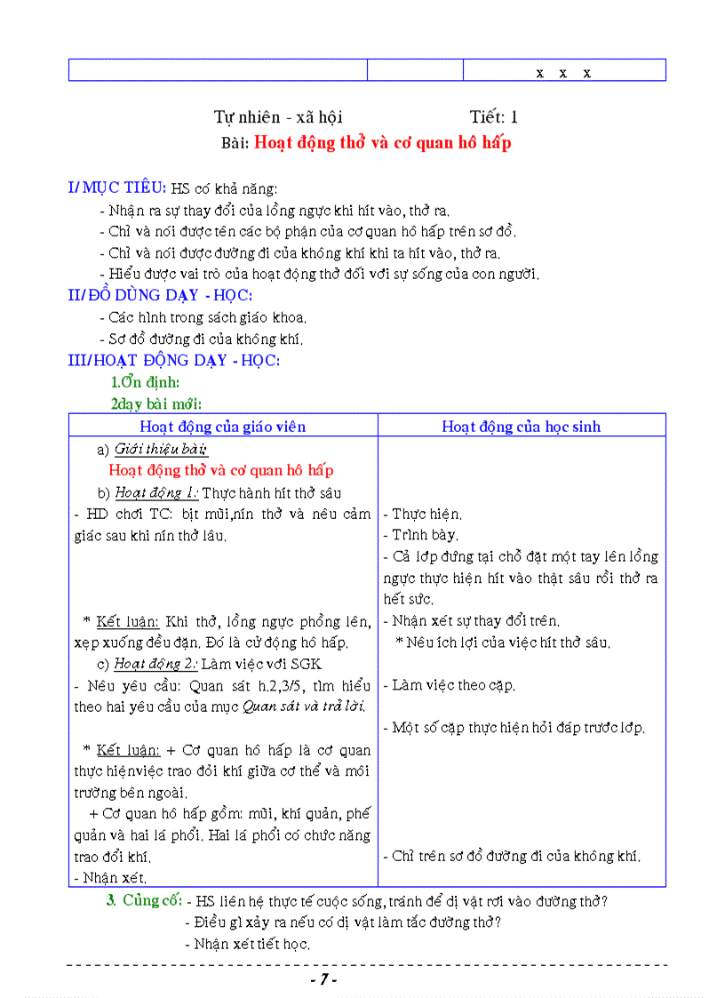 image for page Giáo án lớp 3 tuần 1 6