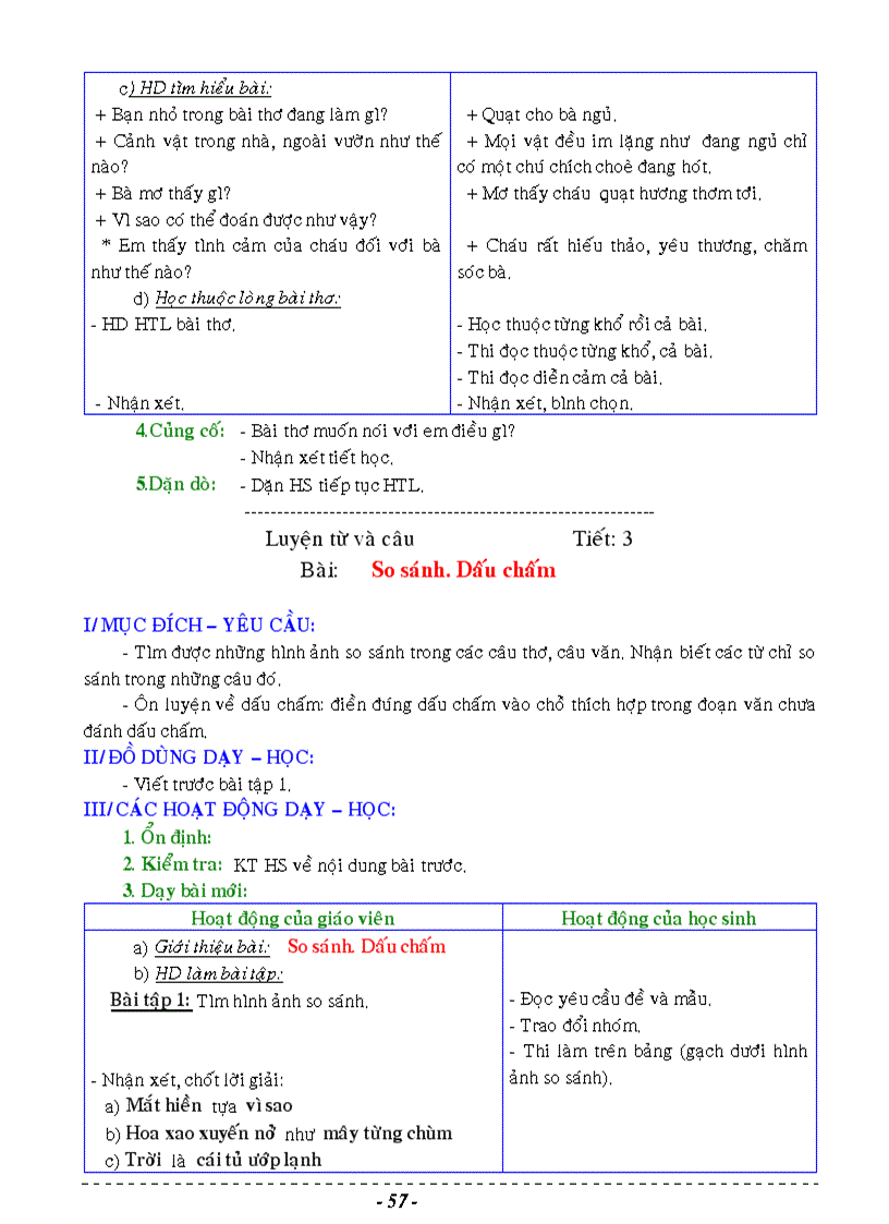 image for page Giáo án lớp 3 tuần 1 6