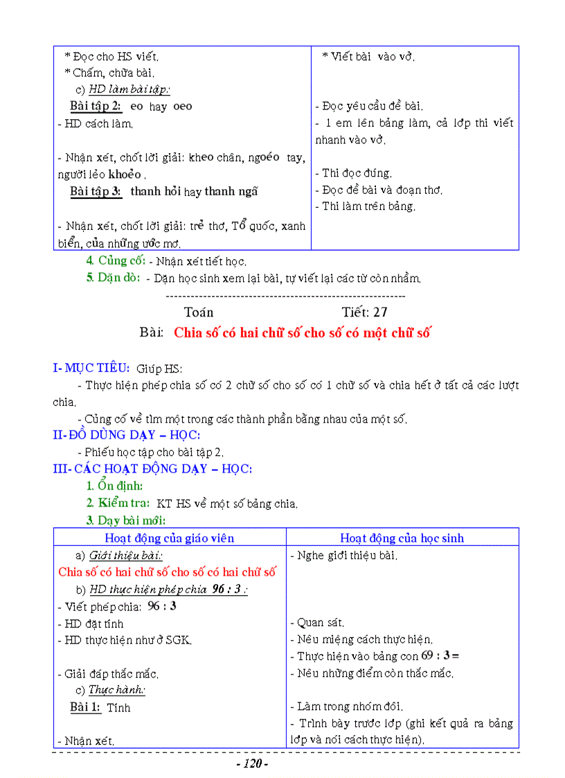 image for page Giáo án lớp 3 tuần 1 6