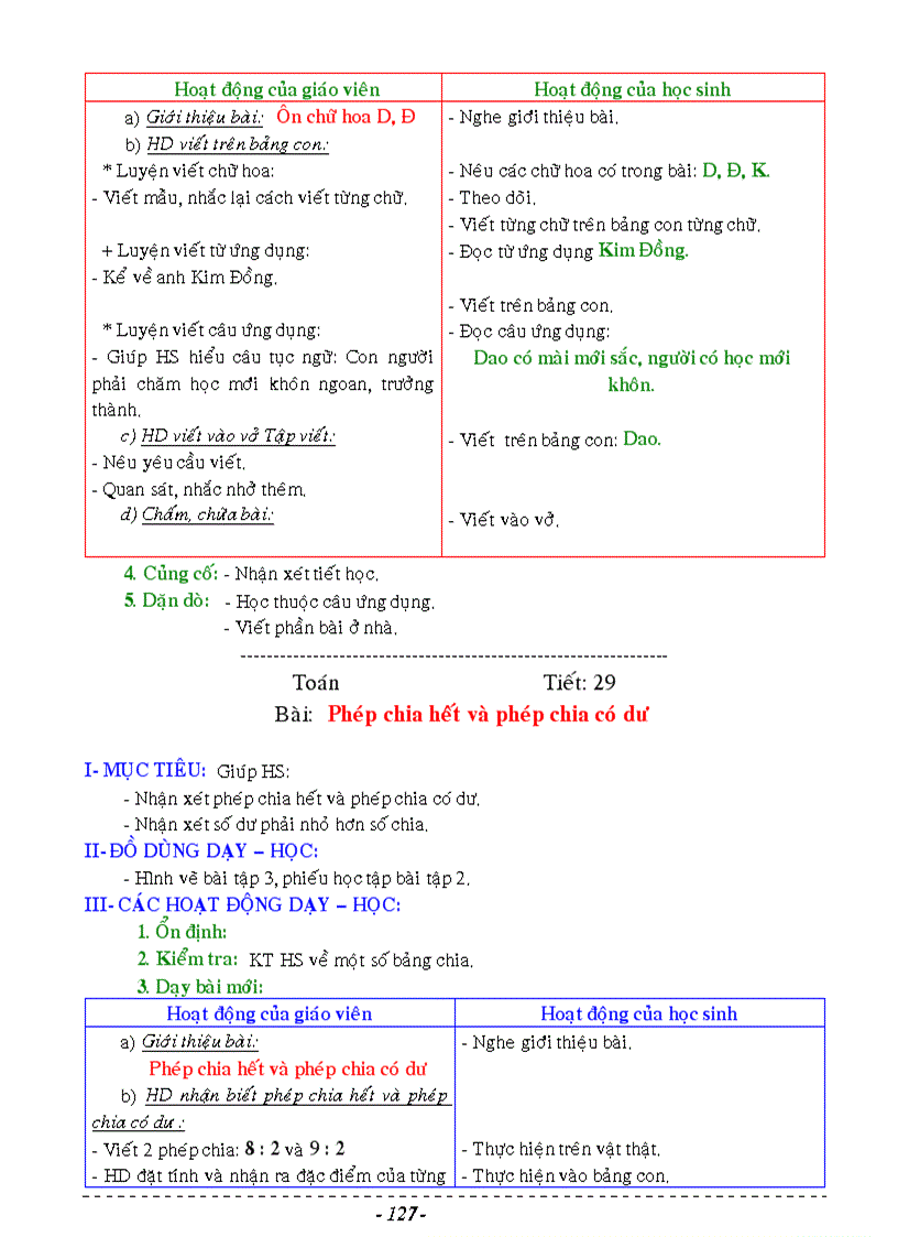 image for page Giáo án lớp 3 tuần 1 6