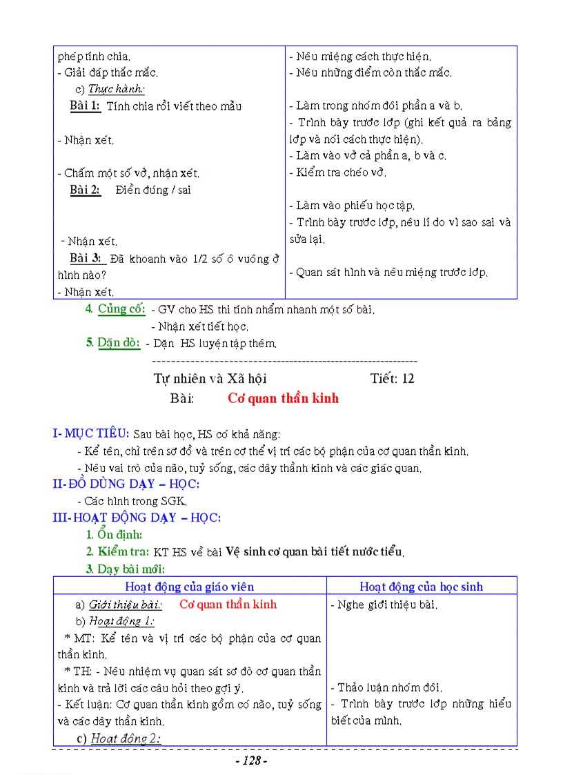 image for page Giáo án lớp 3 tuần 1 6