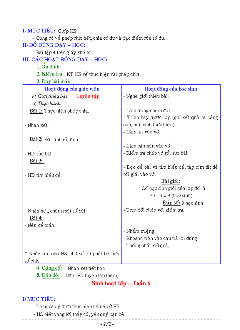 image for page Giáo án lớp 3 tuần 1 6
