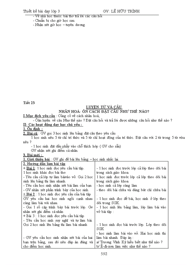 image for page Giáo án lớp 3 tuần 18 23 CKTKN