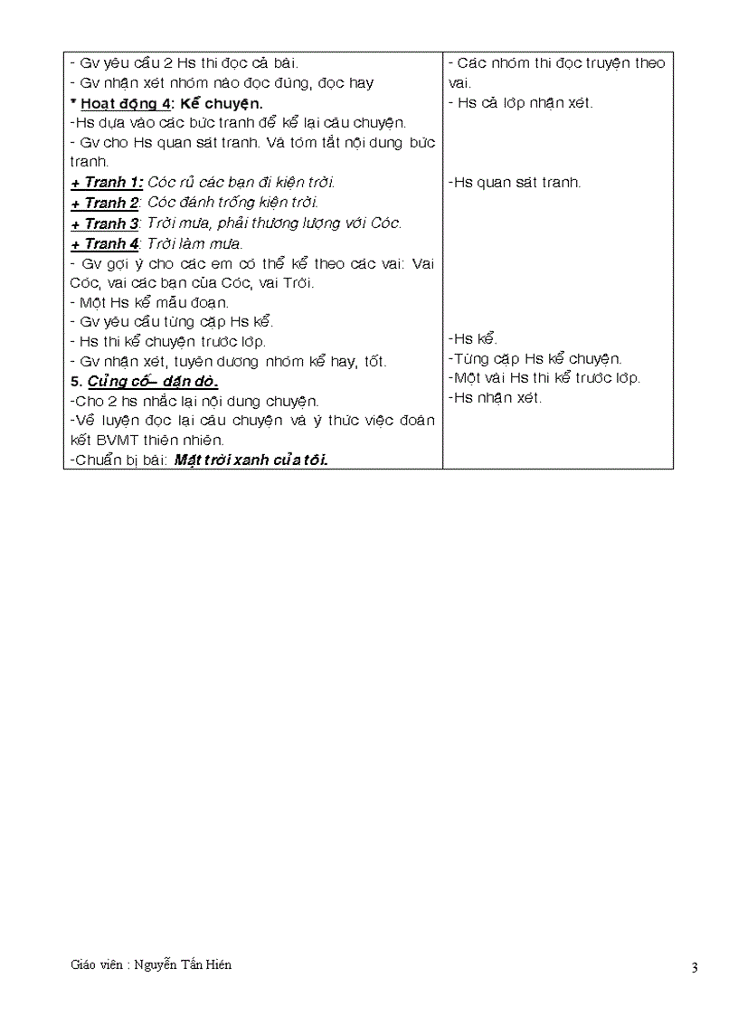 image for page Giáo án lớp 3 tuàn 33