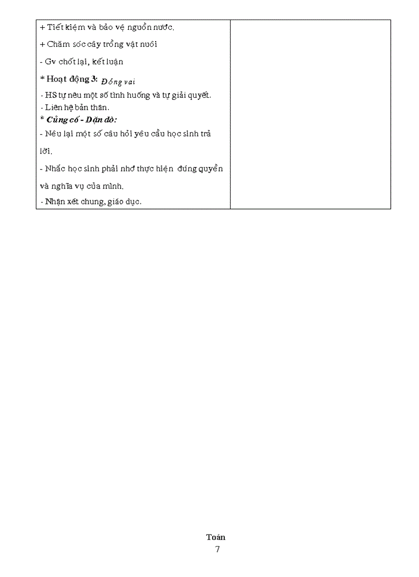 image for page Giáo án lớp 3 tuàn 35