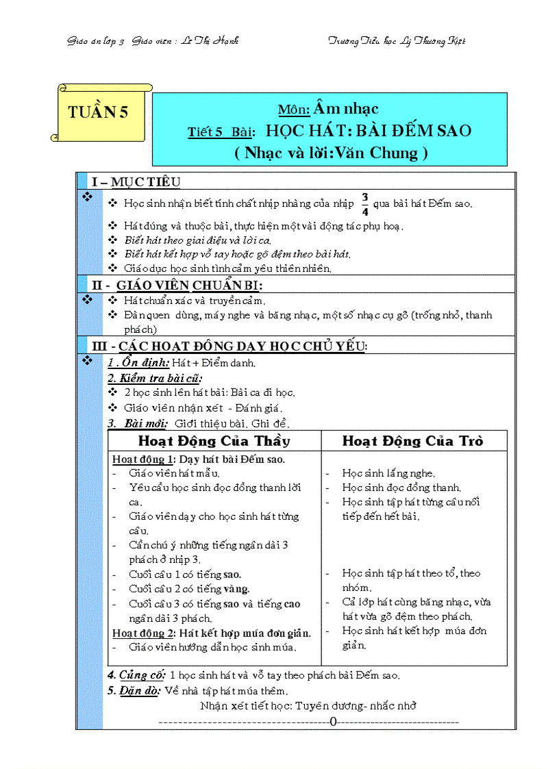 image for page Giao an lớp 3 tuần 5 thứ 4 5 6